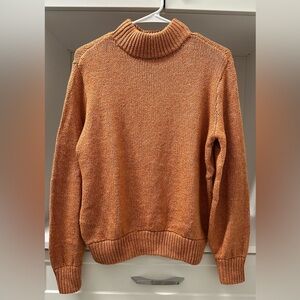 Aerie Rust Turtleneck Sweater